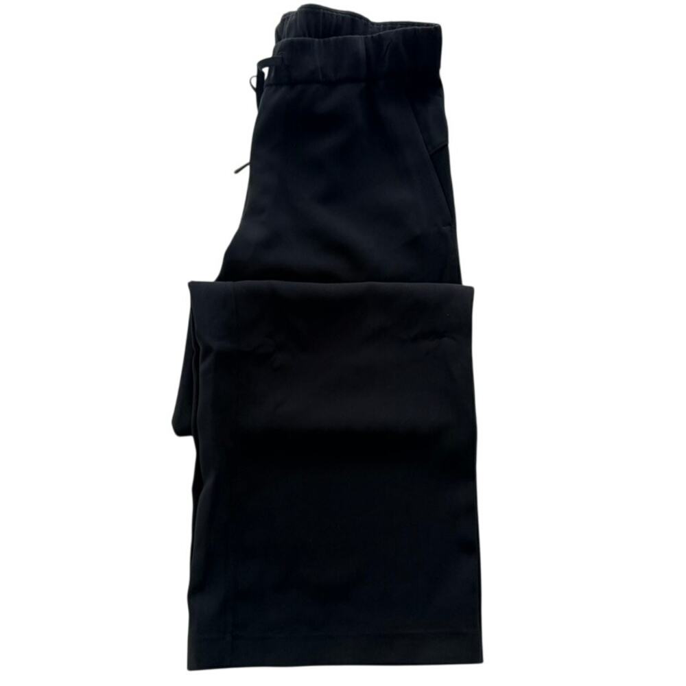 Lululemon On The Fly Pant Wide Leg Woven 31" Black Size 8 Trouser Career Comfort - Picture 2 of 5